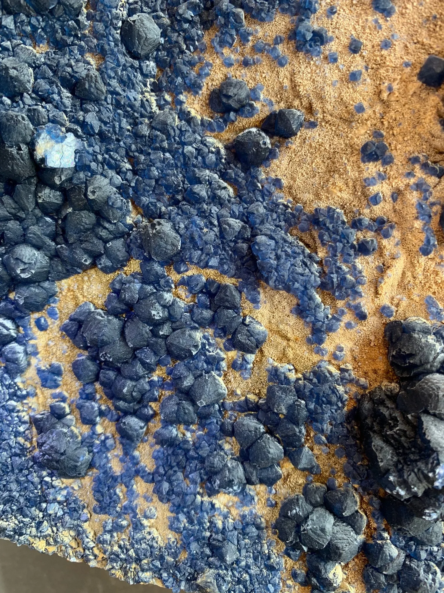 Blue Fluorite specimen Mongolia Prehistoric Online