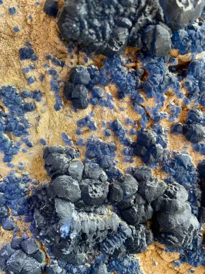 Blue Fluorite specimen Mongolia Prehistoric Online