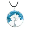 Tree of Life pendant, Blue Apatite-The imagination stone Prehistoric Online