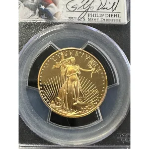 $25 U.S. Gold eagle 1/2 ounce gold coin Prehistoric Online
