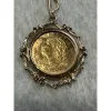 Helvetia Swiss 20 FR, coin in bezel Prehistoric Online
