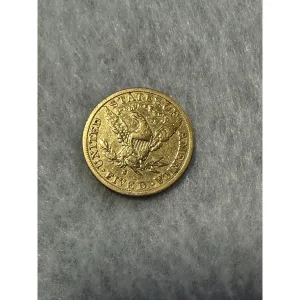 Gold U.S. Liberty Half Eagle, $5 coin Prehistoric Online