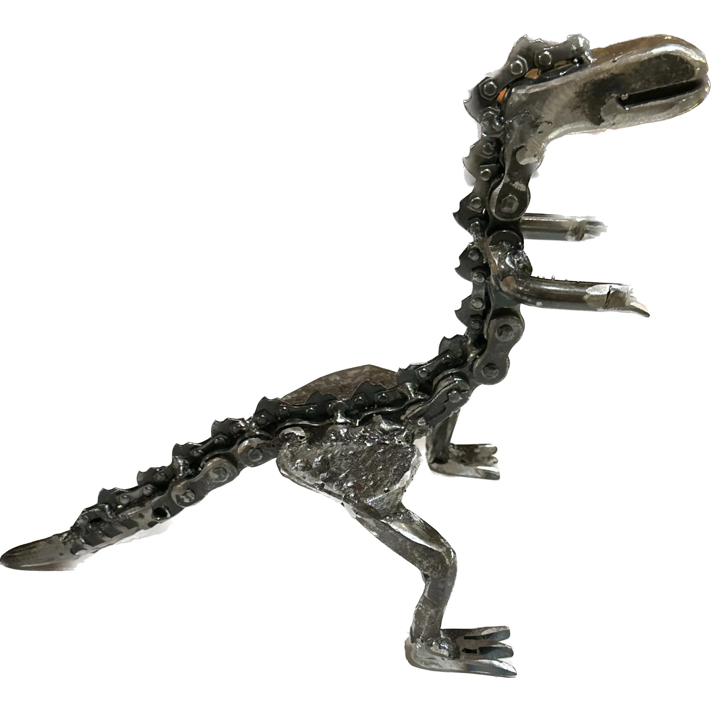 Dinosaur Metal Art,  “Robo Dino” Prehistoric Online