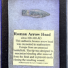 Bronze Roman Arrowhead, stunning Ancient Relic, 1 inch Prehistoric Online