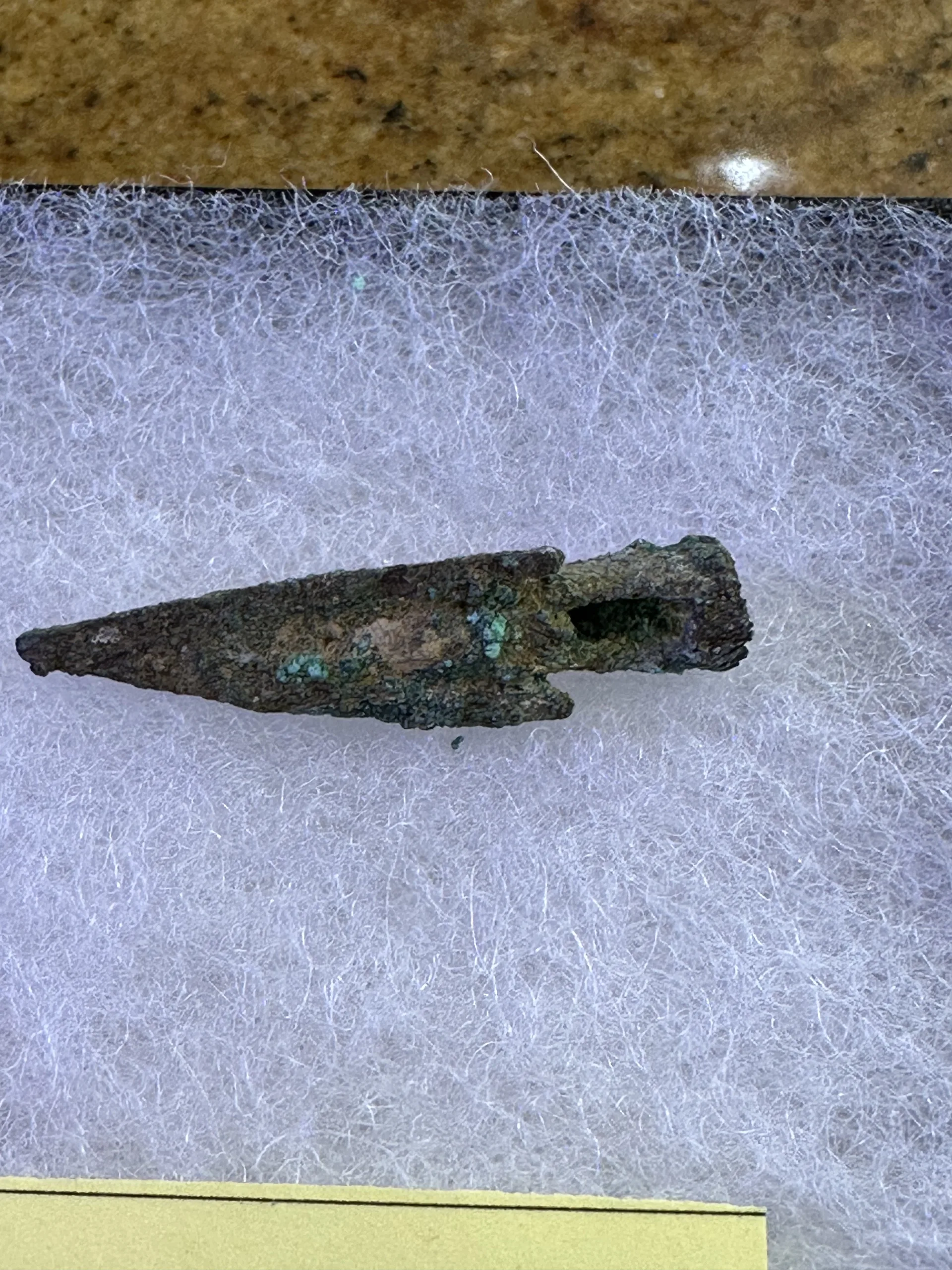 Bronze Roman Arrowhead, 100-300AD, 1 1/2 inches Prehistoric Online