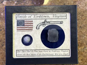 Revolutionary War Relics, Battle of Yorktown Prehistoric Online