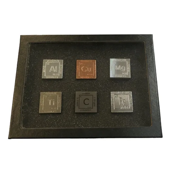 Element cubes in collector display, Group 1 Prehistoric Online