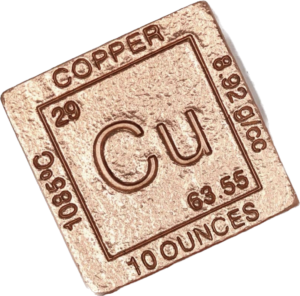 Element cube, copper Prehistoric Online