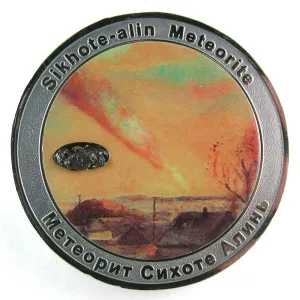 Meteorite collector coins