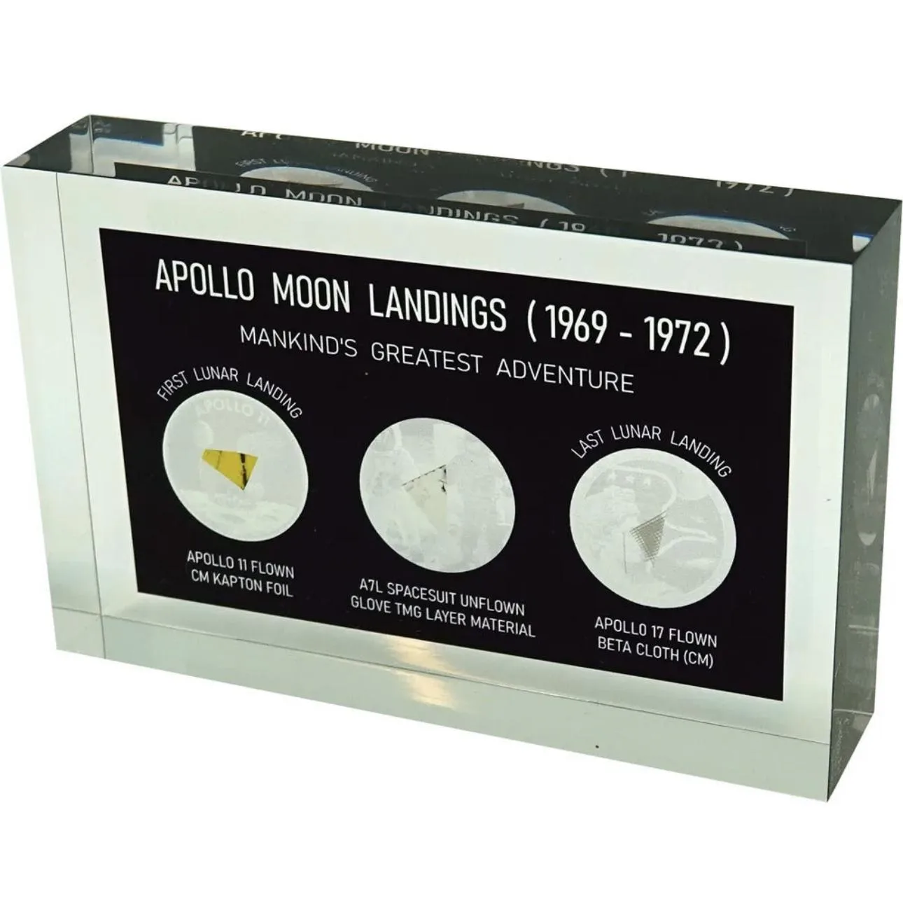 Genuine Apollo moon landing artifacts Prehistoric Online