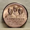 Apollo 11 USA First Man on the Moon Medal Prehistoric Online