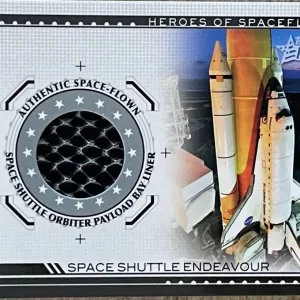 Space shuttle Flown Payload Bay Liner Part, 2009 Topps Endeavor Prehistoric Online