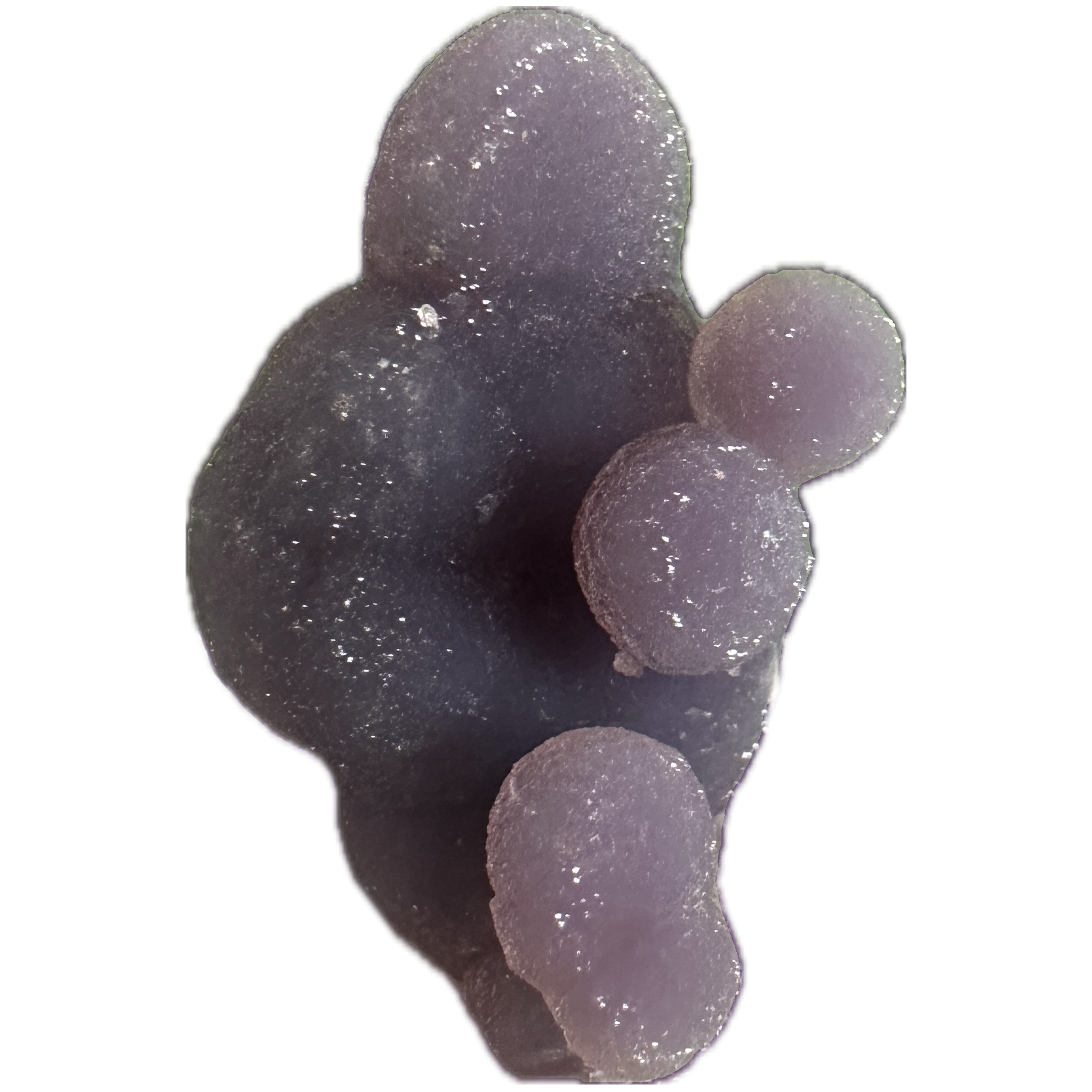 Grape Agate thumbnail mineral, Indonesia Prehistoric Online