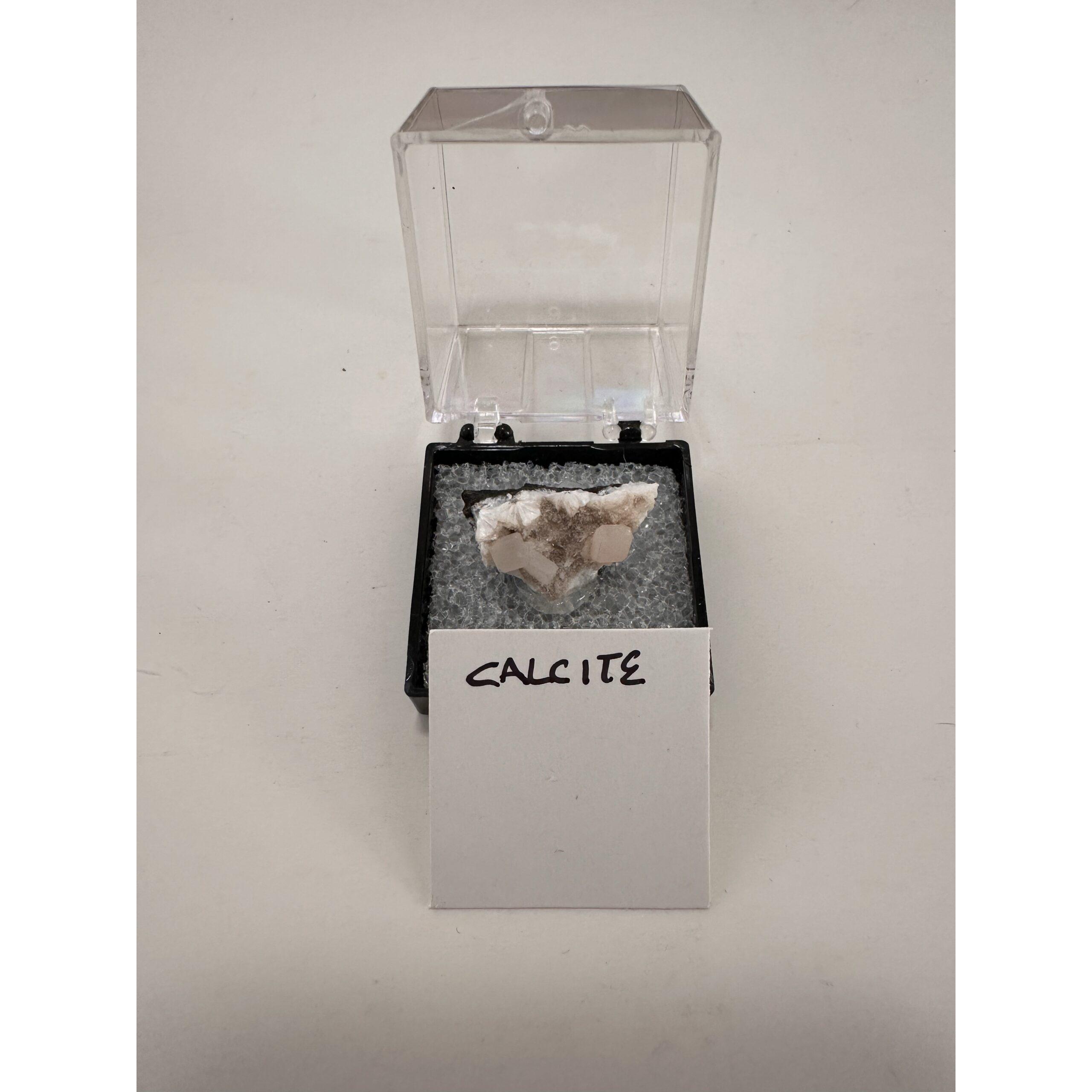 Calcite thumbnail mineral, Mexico Prehistoric Online