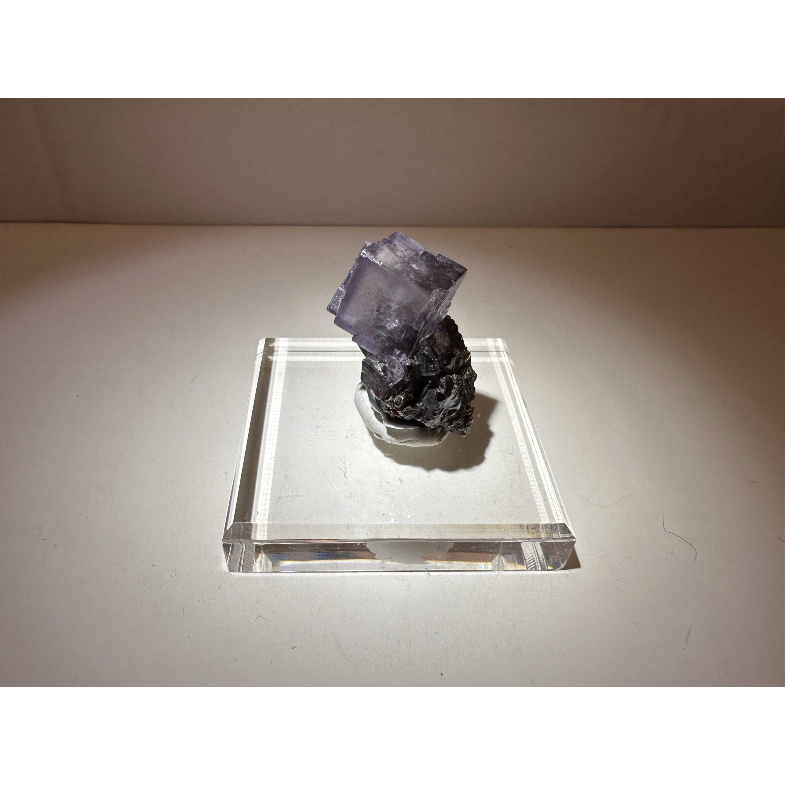 Fluorite thumbnail mineral, Elmwood Mine, TN, AA Grade, collector Prehistoric Online