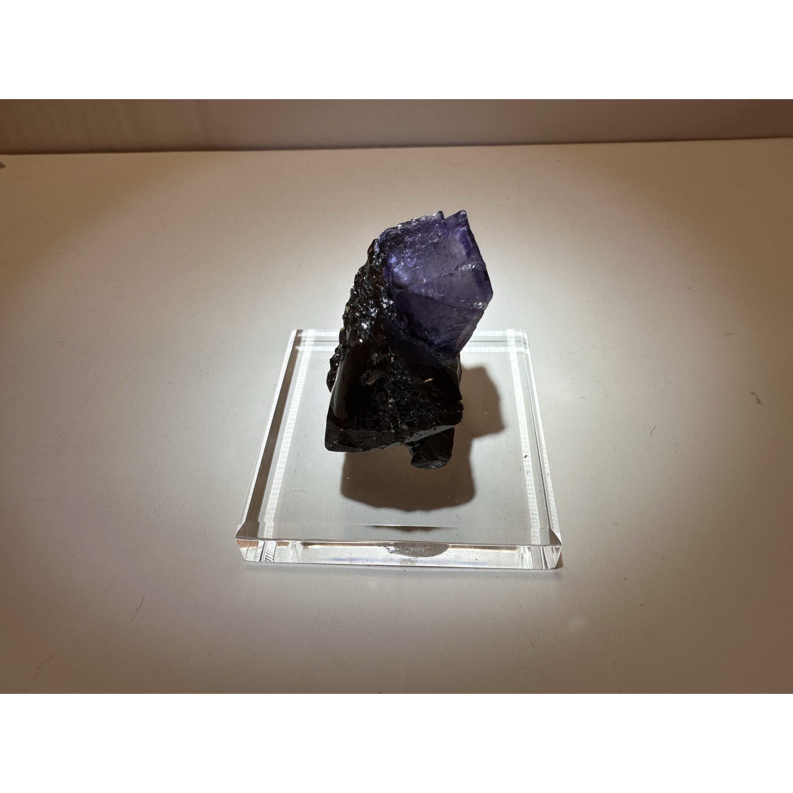 Fluorite thumbnail mineral,Collector grade, Elmwood Mine, TN Prehistoric Online