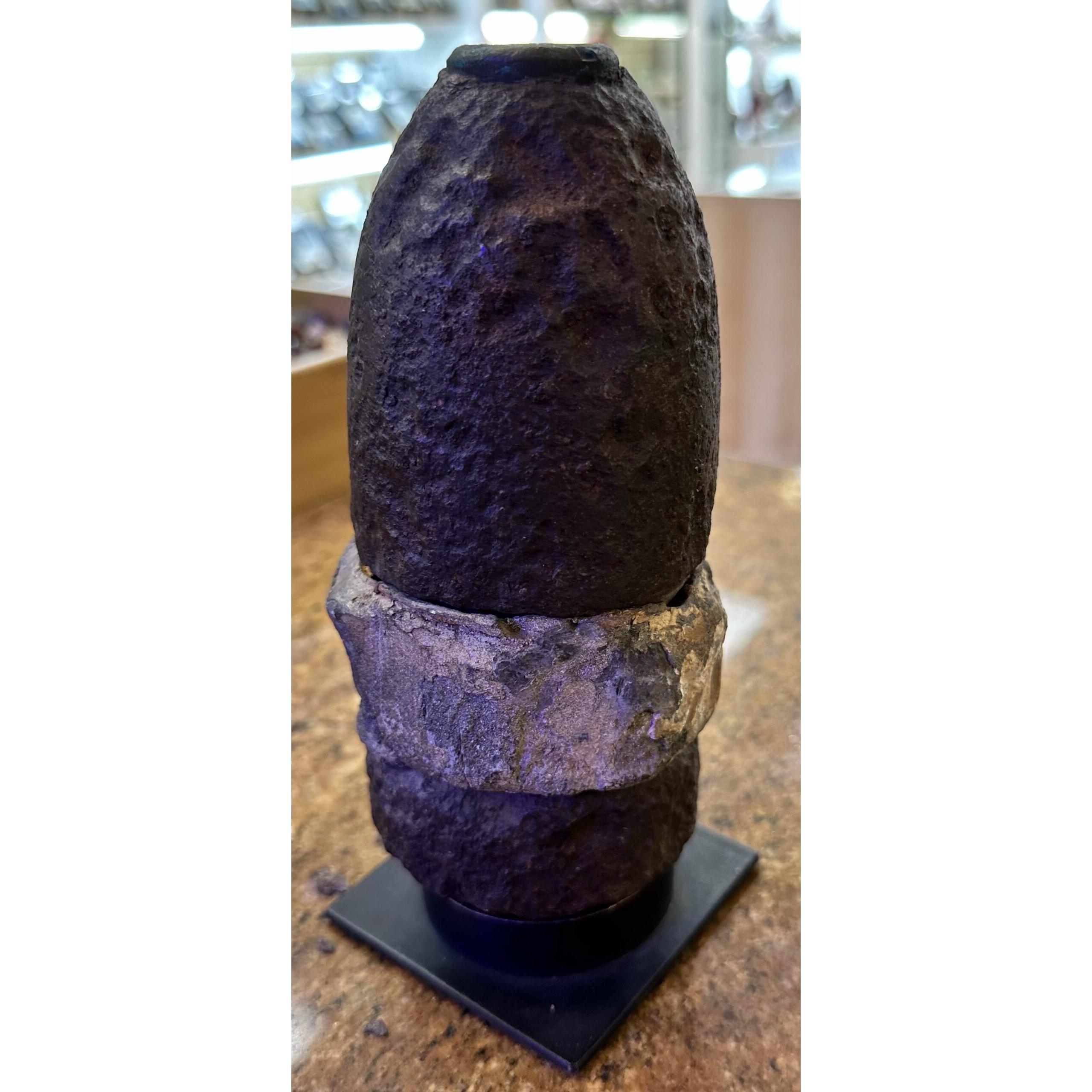 Hotchkiss Artillery Shell, Civil War Artifact Prehistoric Online