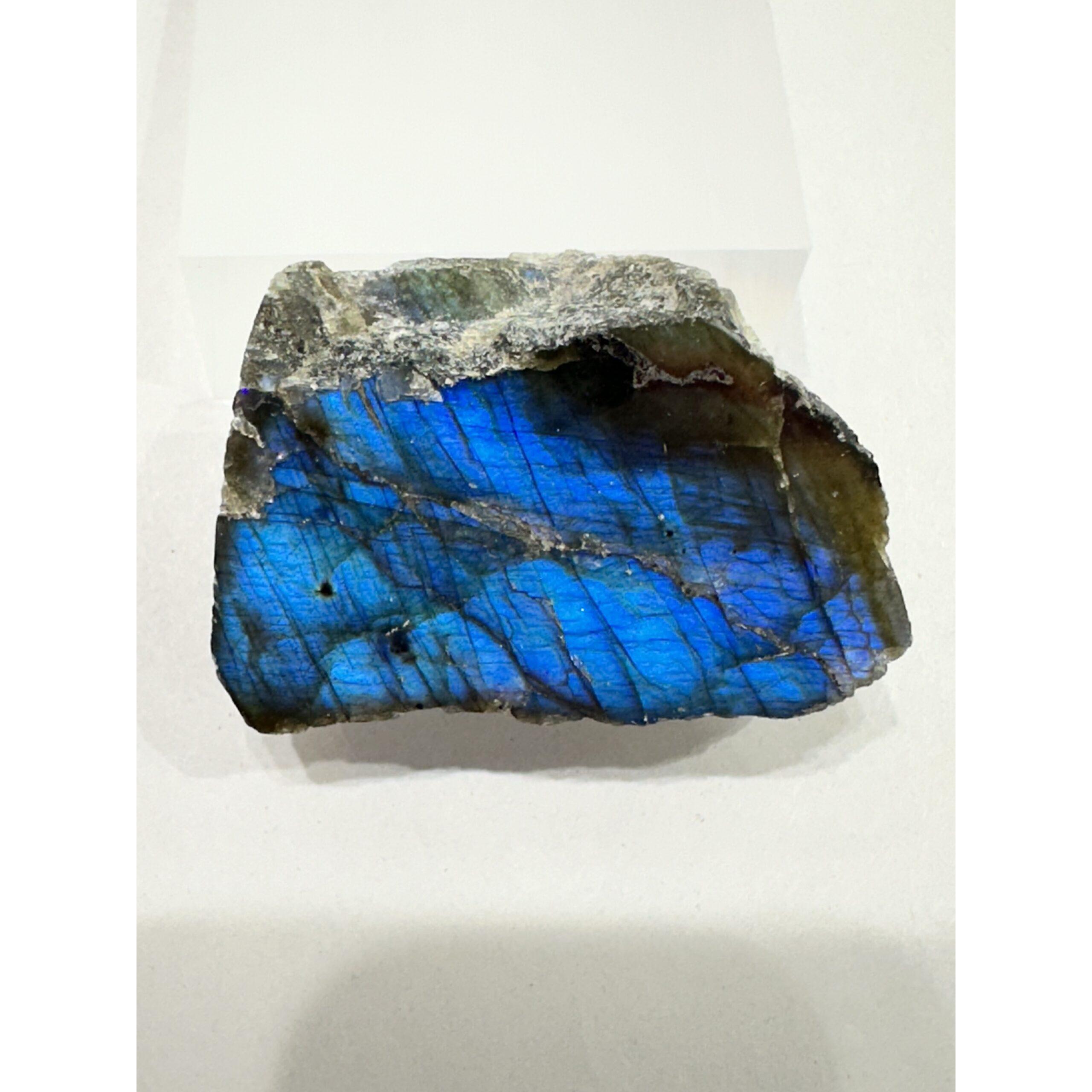 Labradorite,  Madagascar, vivid blue color Prehistoric Online