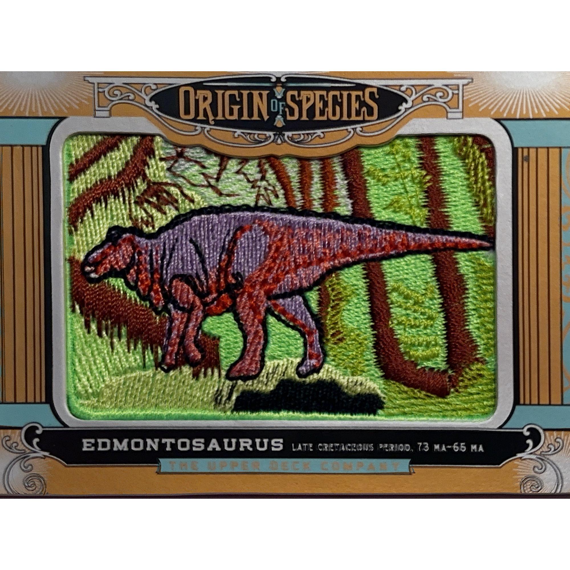 Upper deck, Edmontosaurus patch Prehistoric Online