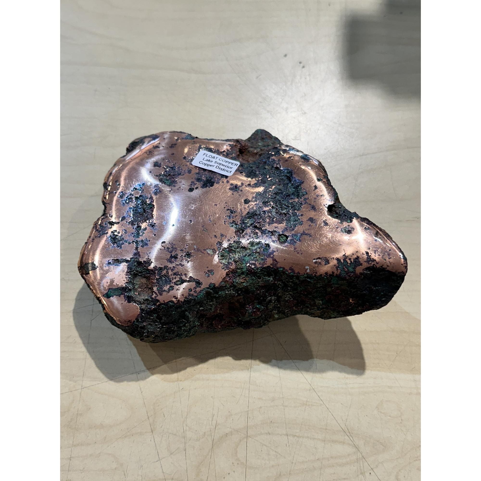 Copper, Glacial Float, Michigan, Over 6 pounds Prehistoric Online