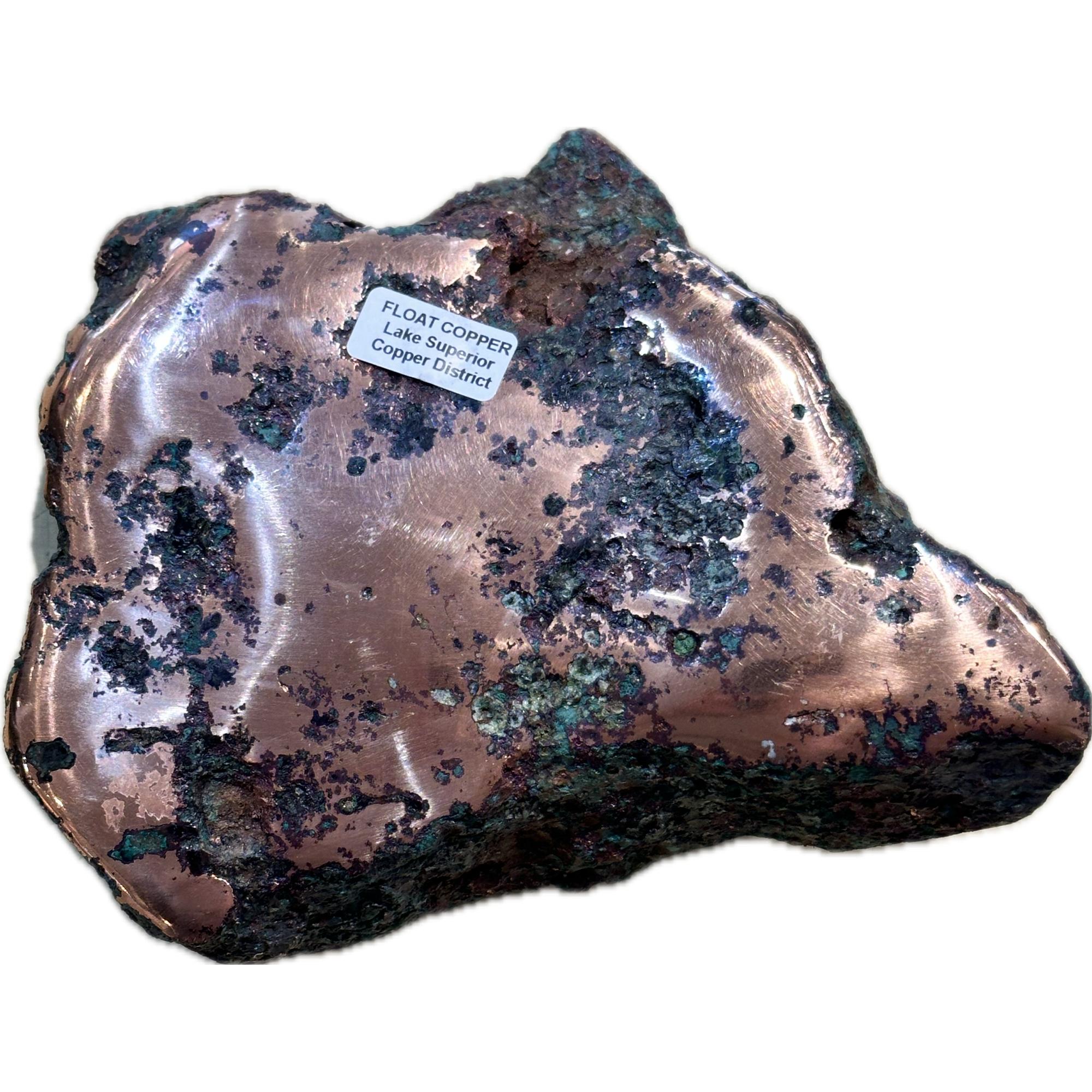 Copper, Glacial Float, Michigan Prehistoric Online