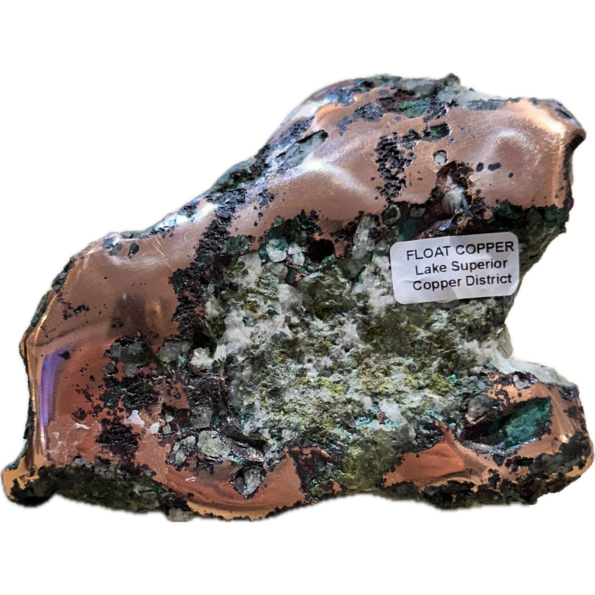 Copper, Glacial Float, Michigan Prehistoric Online