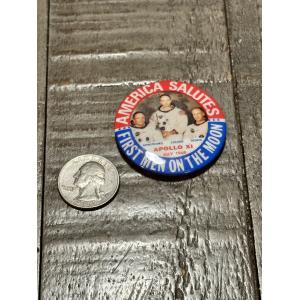 Apollo 11 Pin, Vintage Prehistoric Online