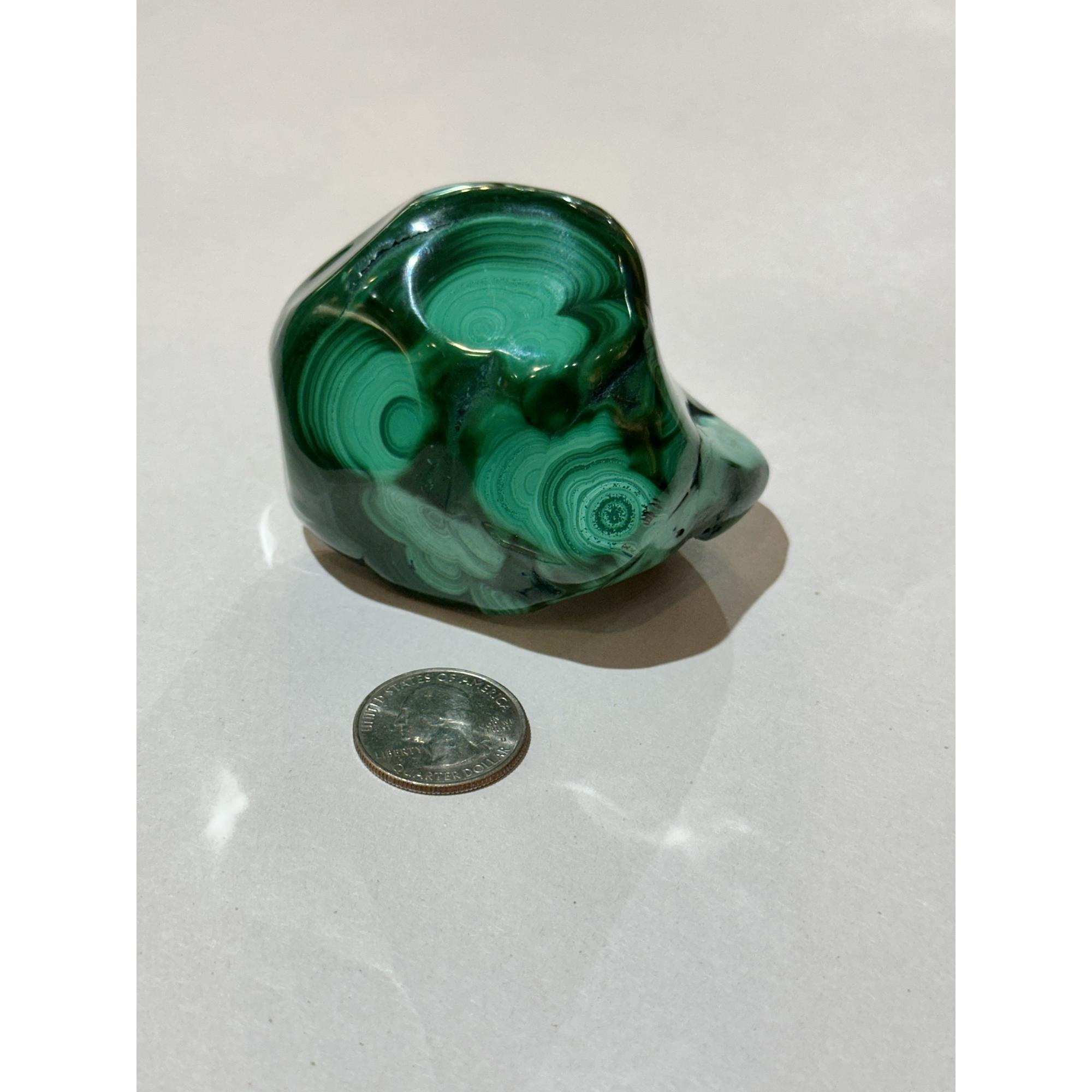 Malachite, premium quality, exceptional color and structure Prehistoric Online