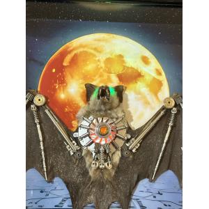 Steampunk Bat with led lights Prehistoric Online