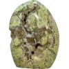This is a picture of a nicely polished green opal.