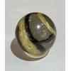 Septarian Sphere- Utah, vibrant calcite banding Prehistoric Online