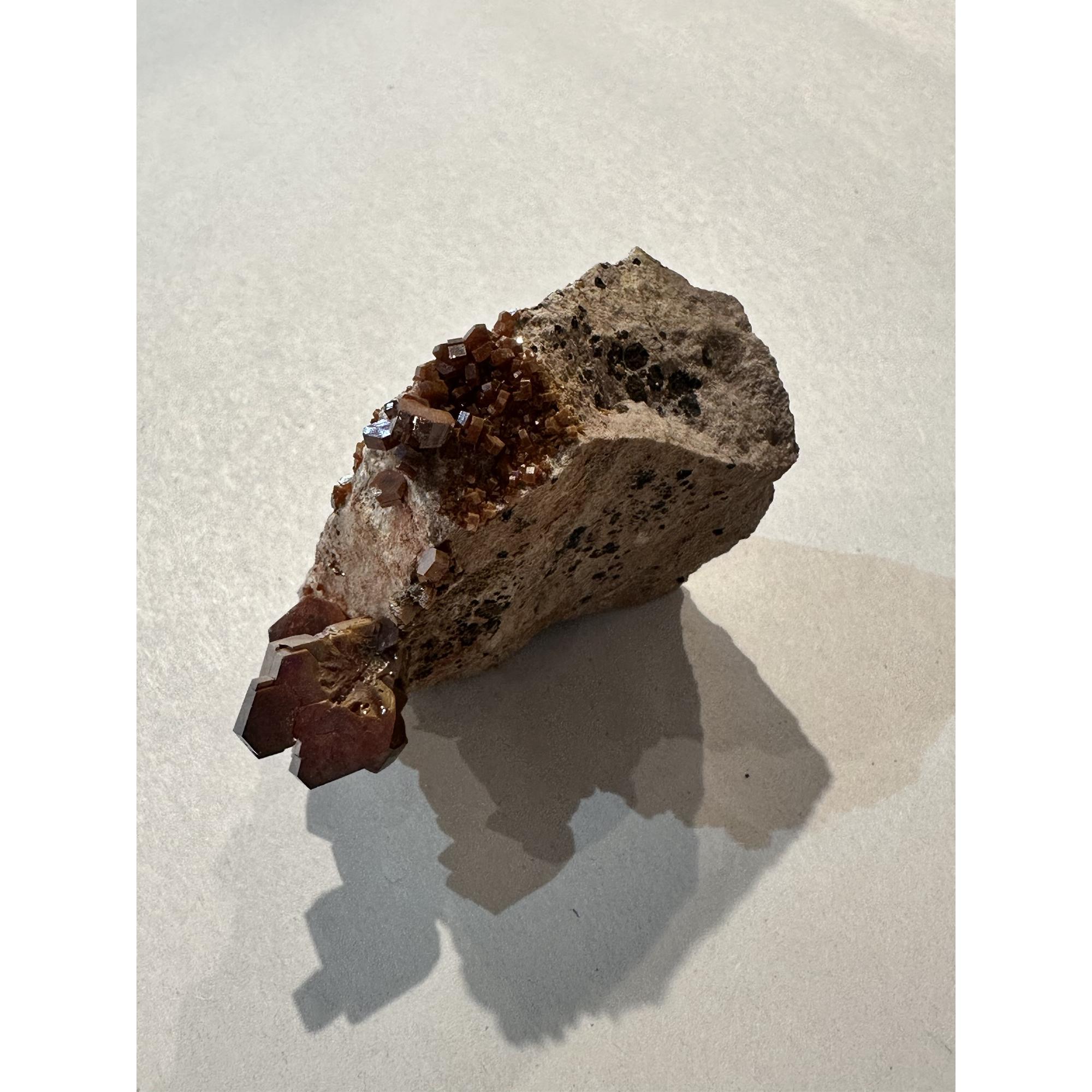 Vanadinite crystals, Morocco, thumbnail, AA+ Prehistoric Online