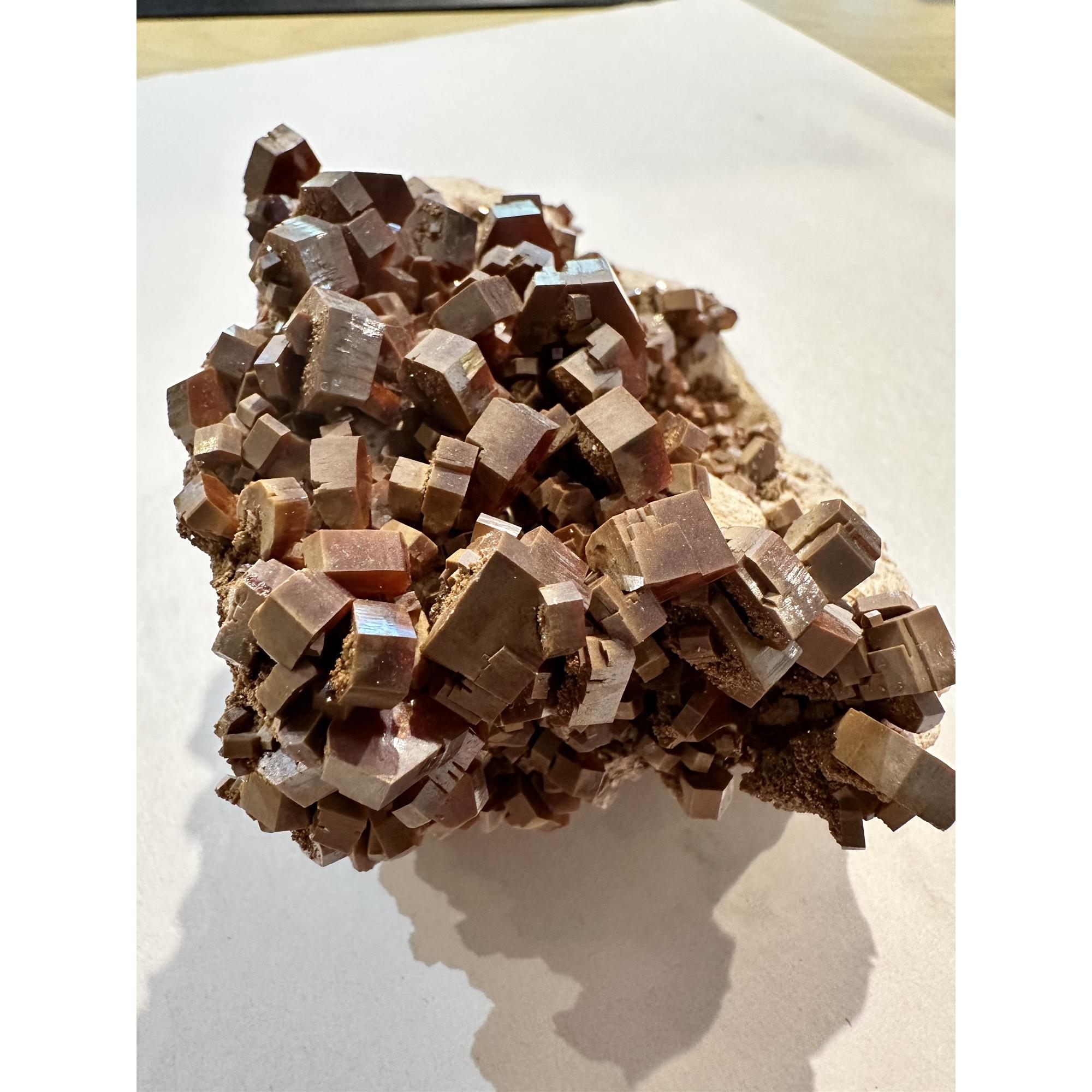 Vanadinite crystals, Morocco, XL Prehistoric Online