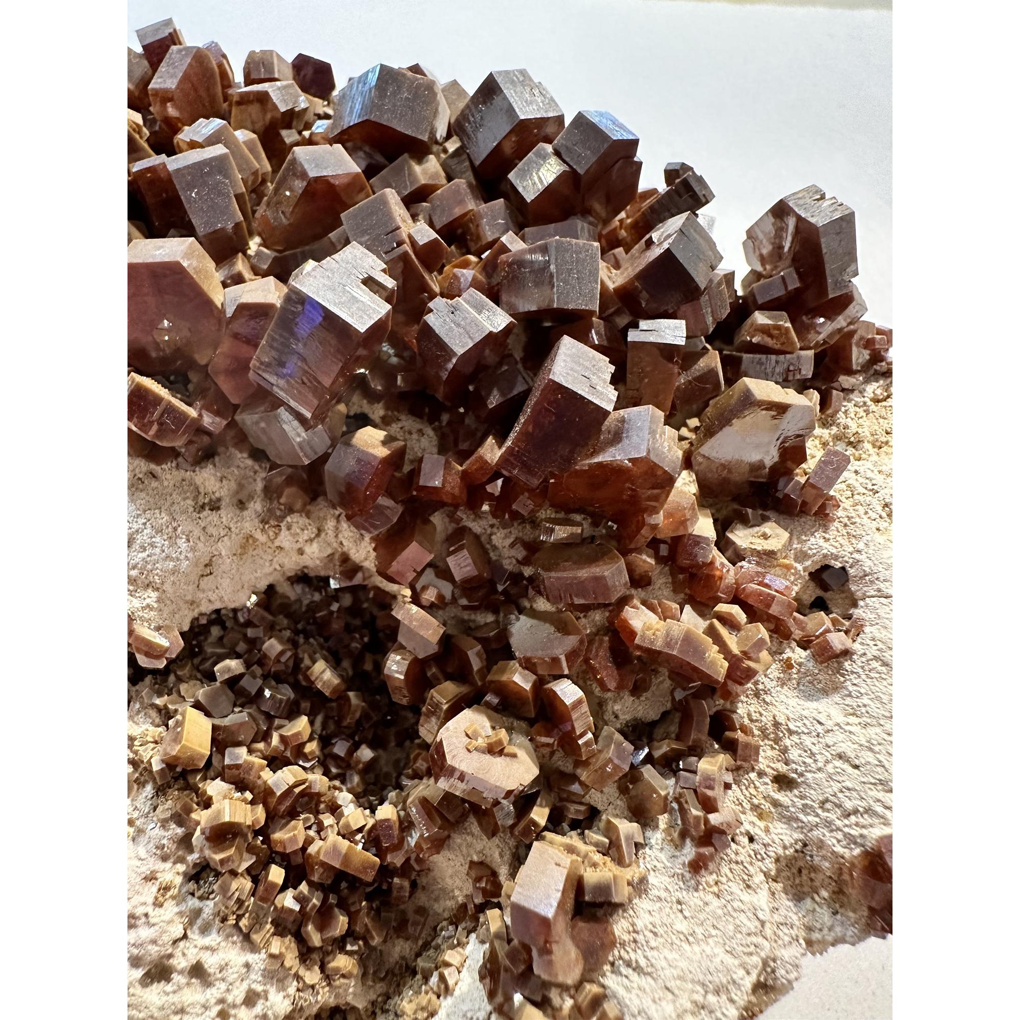 Vanadinite crystals, Morocco, XL Prehistoric Online
