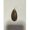 Petrified wood pendant, Oregon, 2 inches long Prehistoric Online