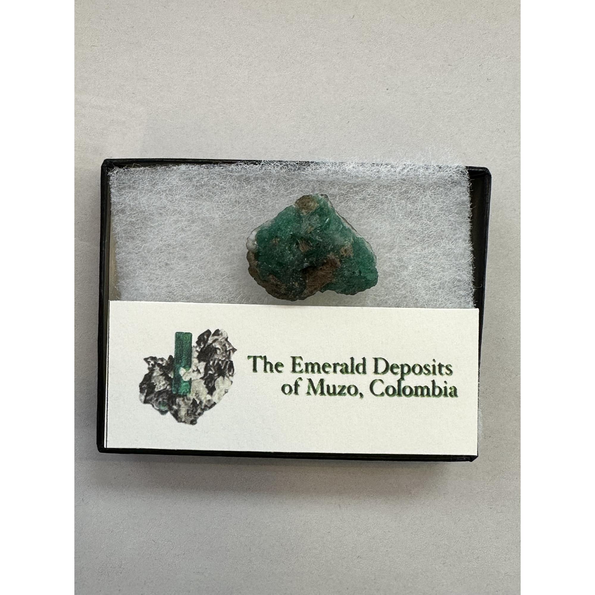 Emerald, Muzo mine Colombia, Vivid Color Prehistoric Online