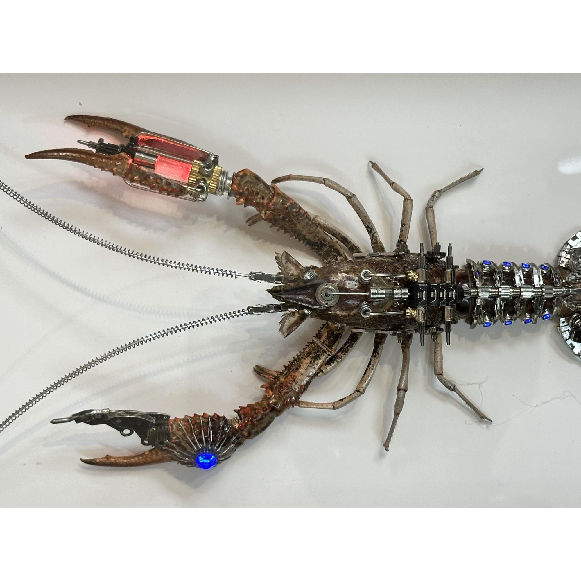 Steampunk Lobster with Lights Prehistoric Online