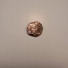 brilliant castle spanish copper cob coin. 17th century