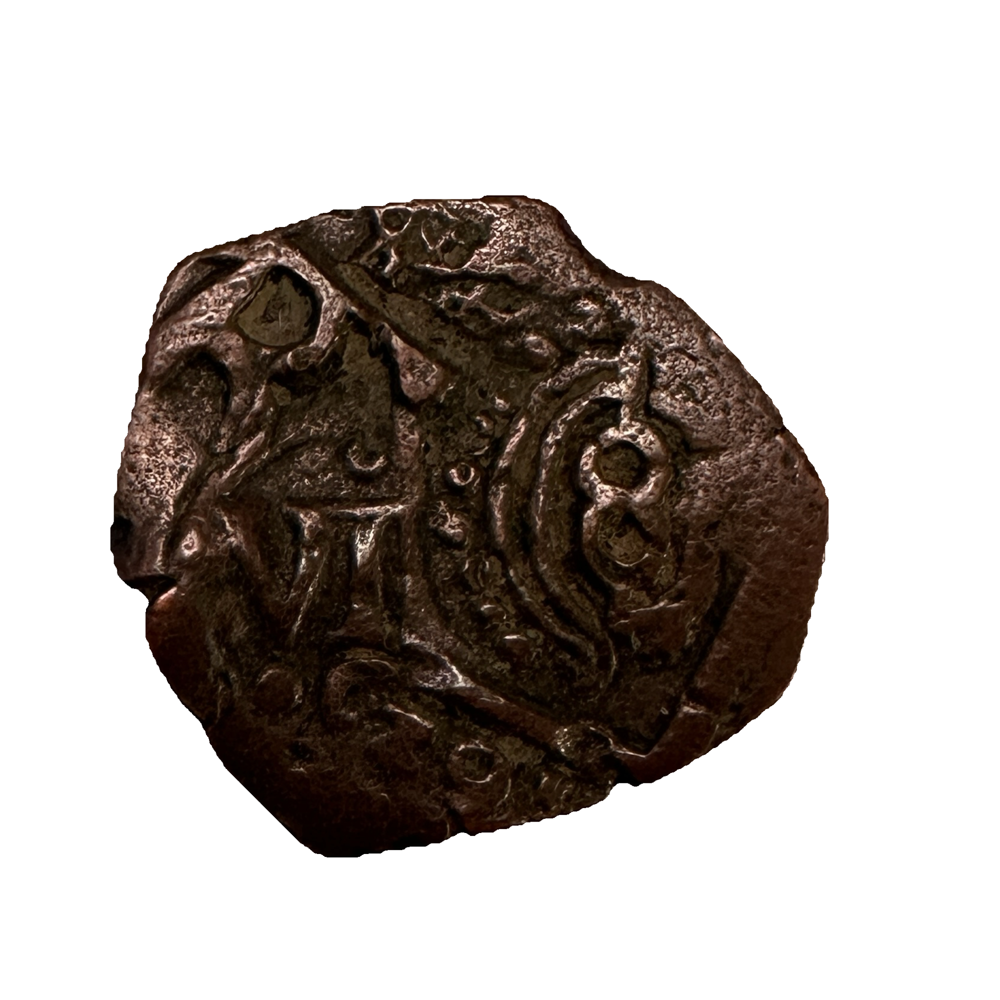 Look at the amazing detail on this spanish pirate coin. This 17th century cob has a defined figure 8.
