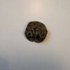 Pirate cob, 1600's well detailed bronze spanish coin