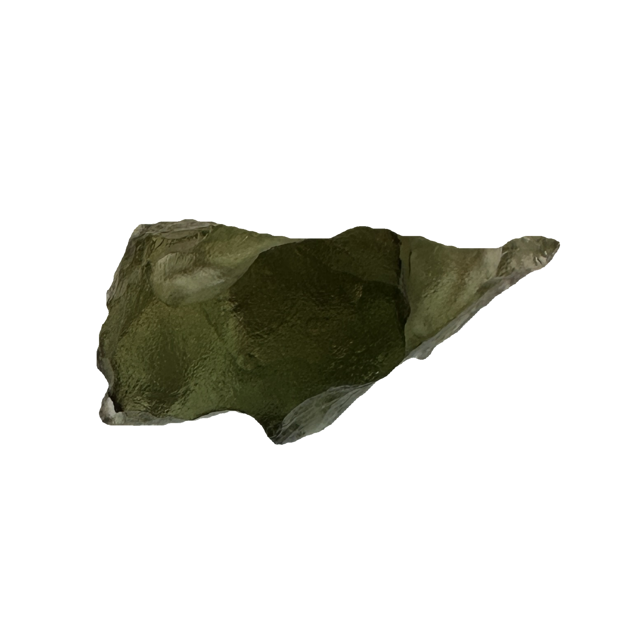 This Moldavite is a very high-grade, guaranteed, authentic and very translucent. The inner structure of this tektite is incredible