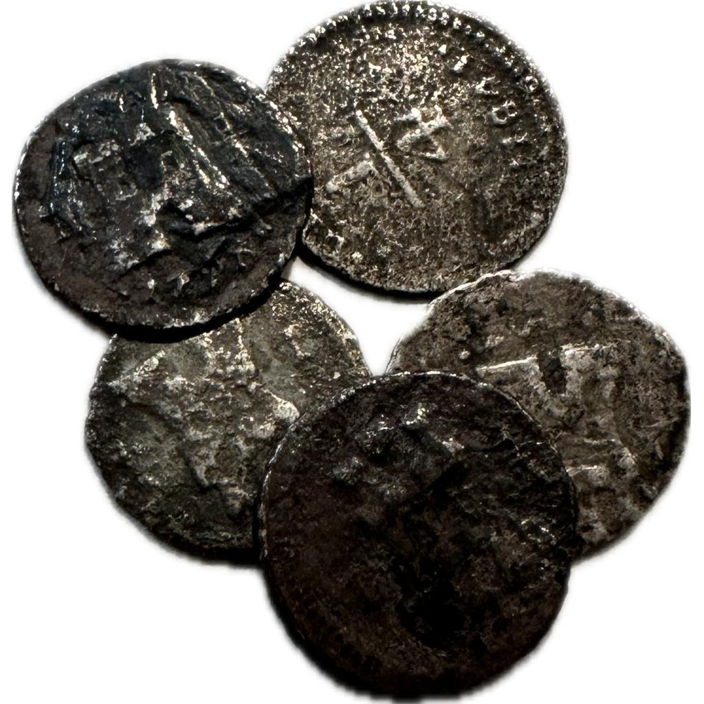 1/4 reale silver shipwreck coins