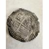 8 reale Bolivian, shipwreck coin with exceptional detail, front and back