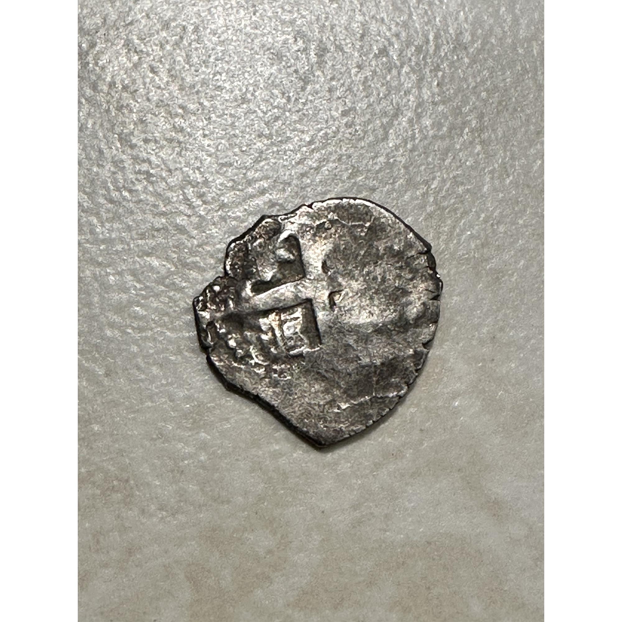 Shipwreck Silver 1 Reale, 2.3 grams, Minted in Lima Prehistoric Online