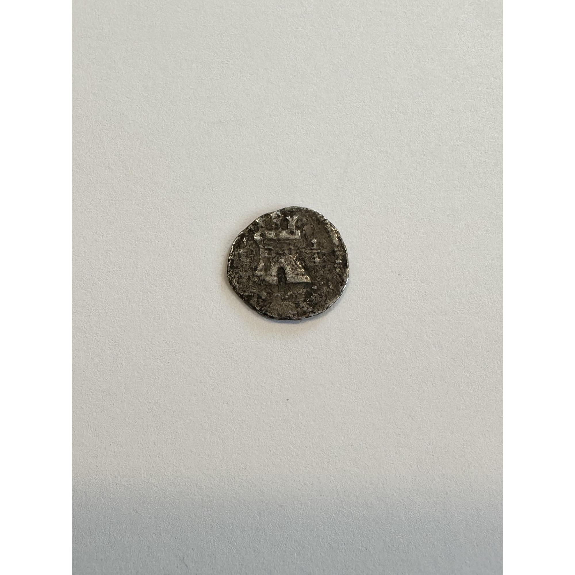 Shipwreck Silver coin, 1/4 Reale Cob Prehistoric Online