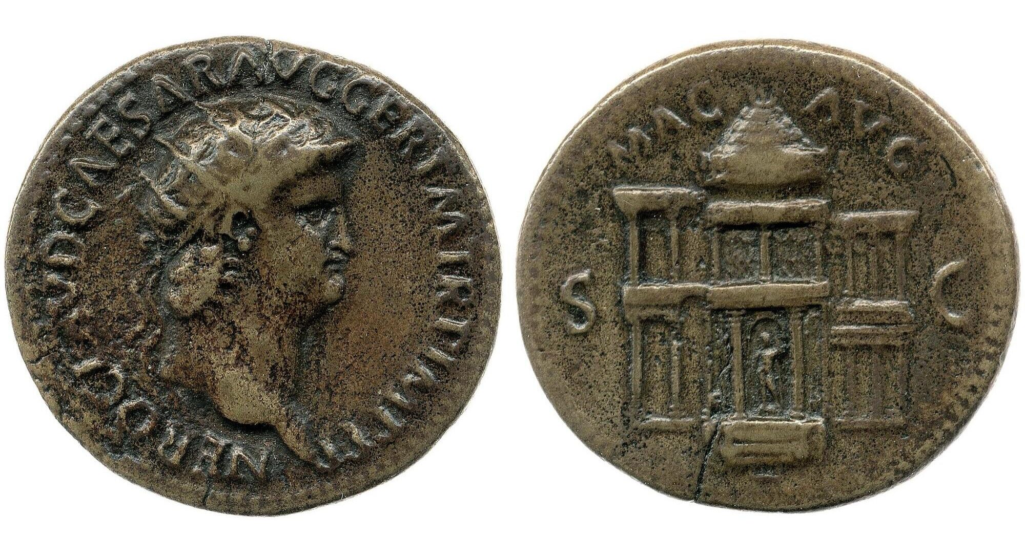 Roman Coin, Bronze, hand hammered relic Prehistoric Online