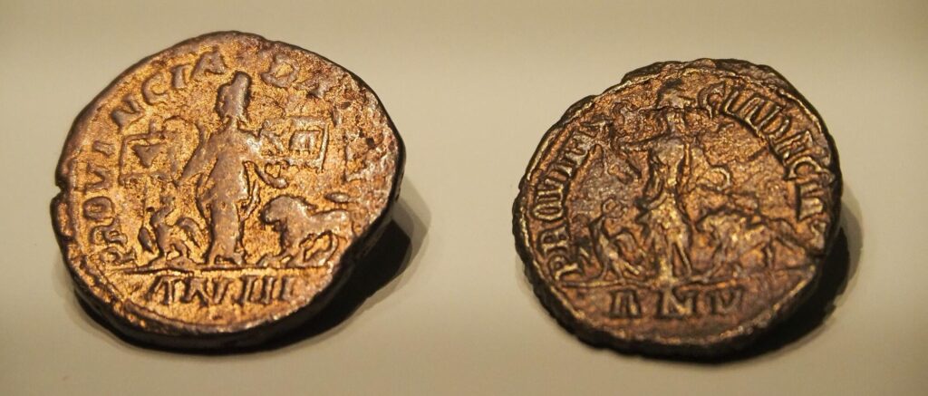 Roman Coin, Great profile bronze treasure