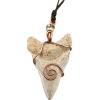 Megalodon Pendant, hand wired in copper, chain included Prehistoric Online
