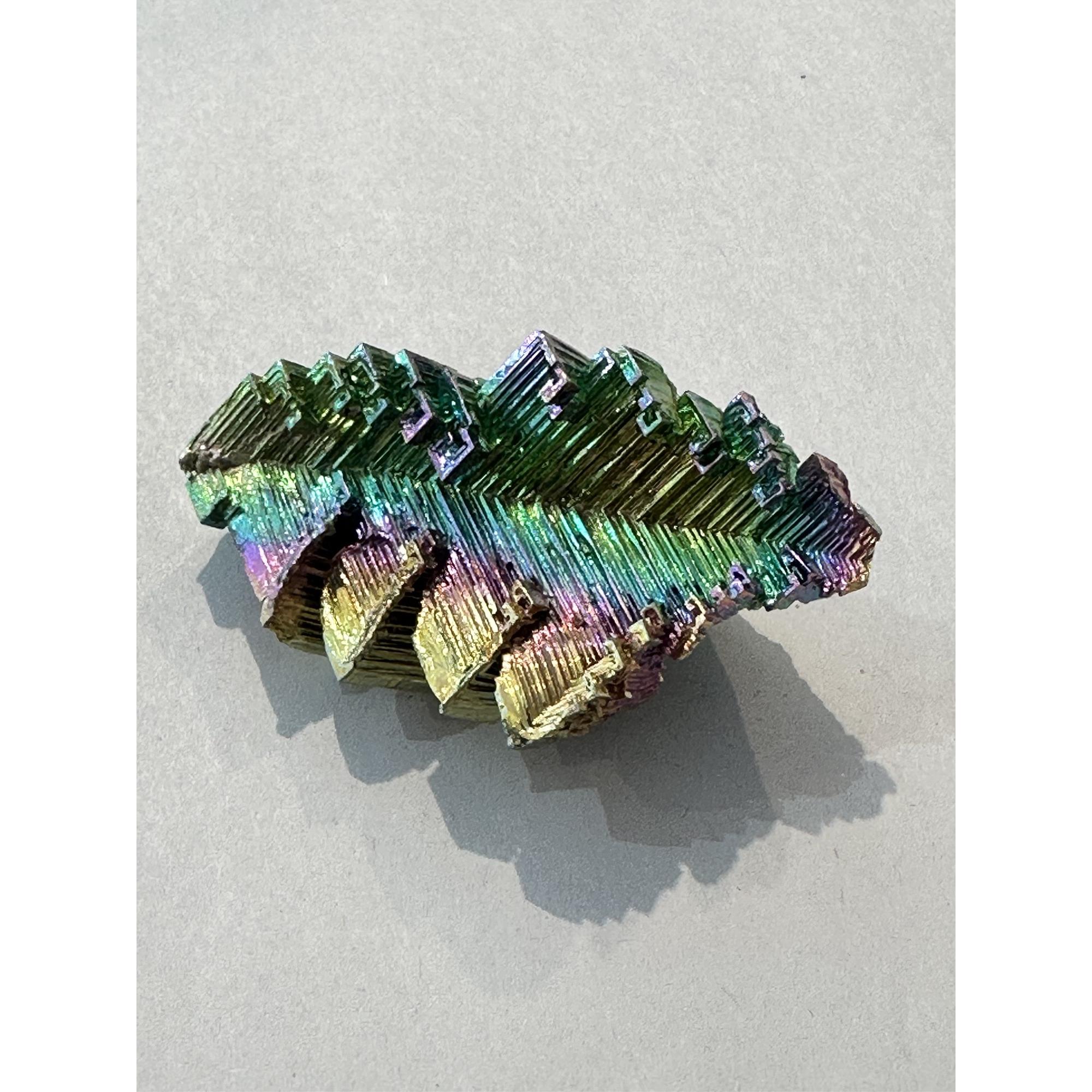 Bismuth, XXL Collector Quality, crisp crystals Prehistoric Online