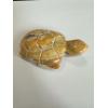 Bumblebee Jasper carved Turtle, Vibrant vein of orange color Prehistoric Online
